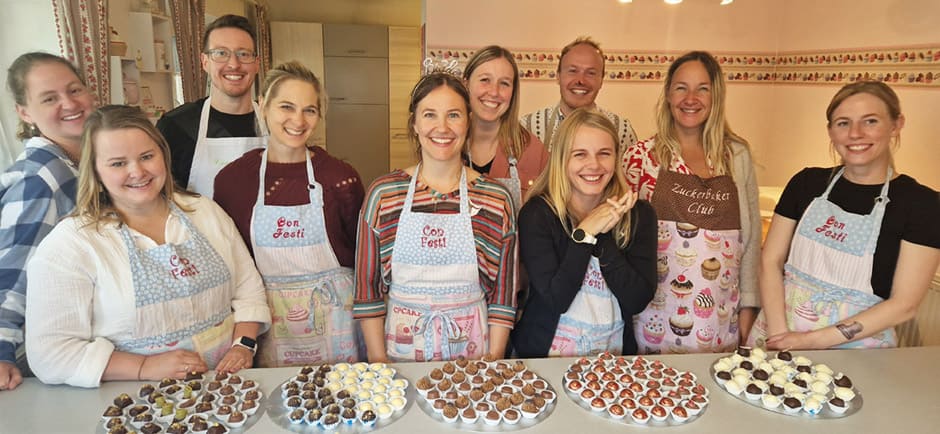 Teambuilding Backkurs für Unternehmen in Völs bei Innsbruck