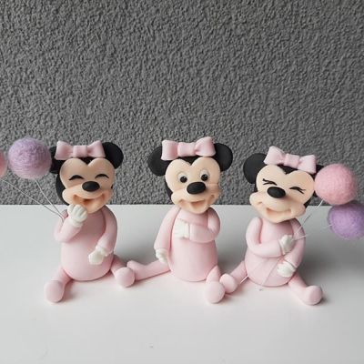 Minimouse Babyfiguren modellieren im Con Festi Backstüberl