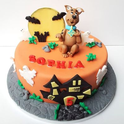 Scoobydoo Geburtstagstorte