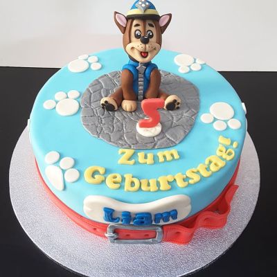 Polizeihund Geburtstagstorte für Liam